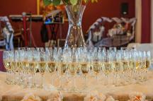 Szampan na powitanie gości